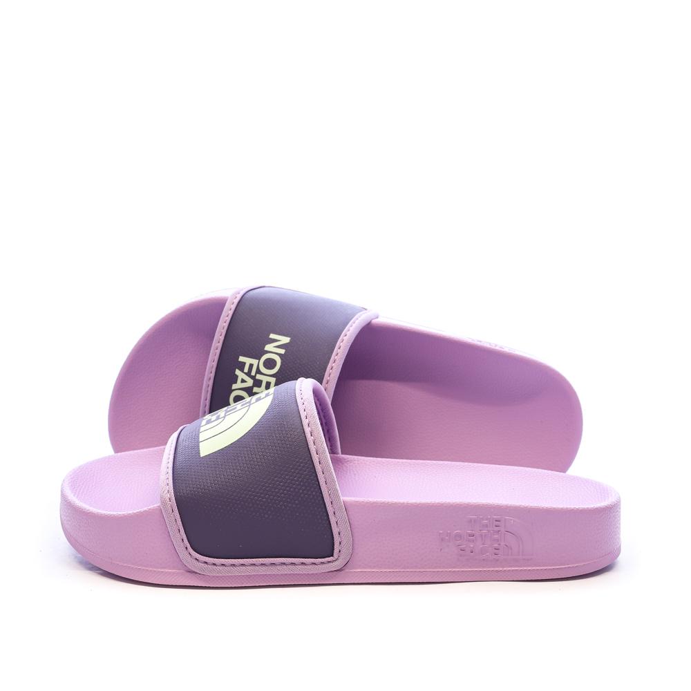 Claquettes Violettes Fille The North Face Base Camp Slide 3 pas cher