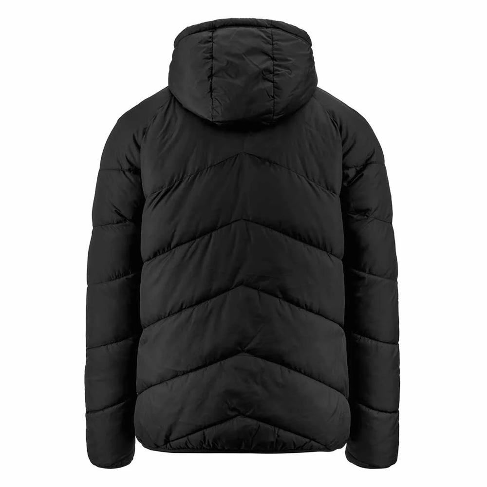 Chaqueta acolchada negra para niño Kappa Vianetto ver 3