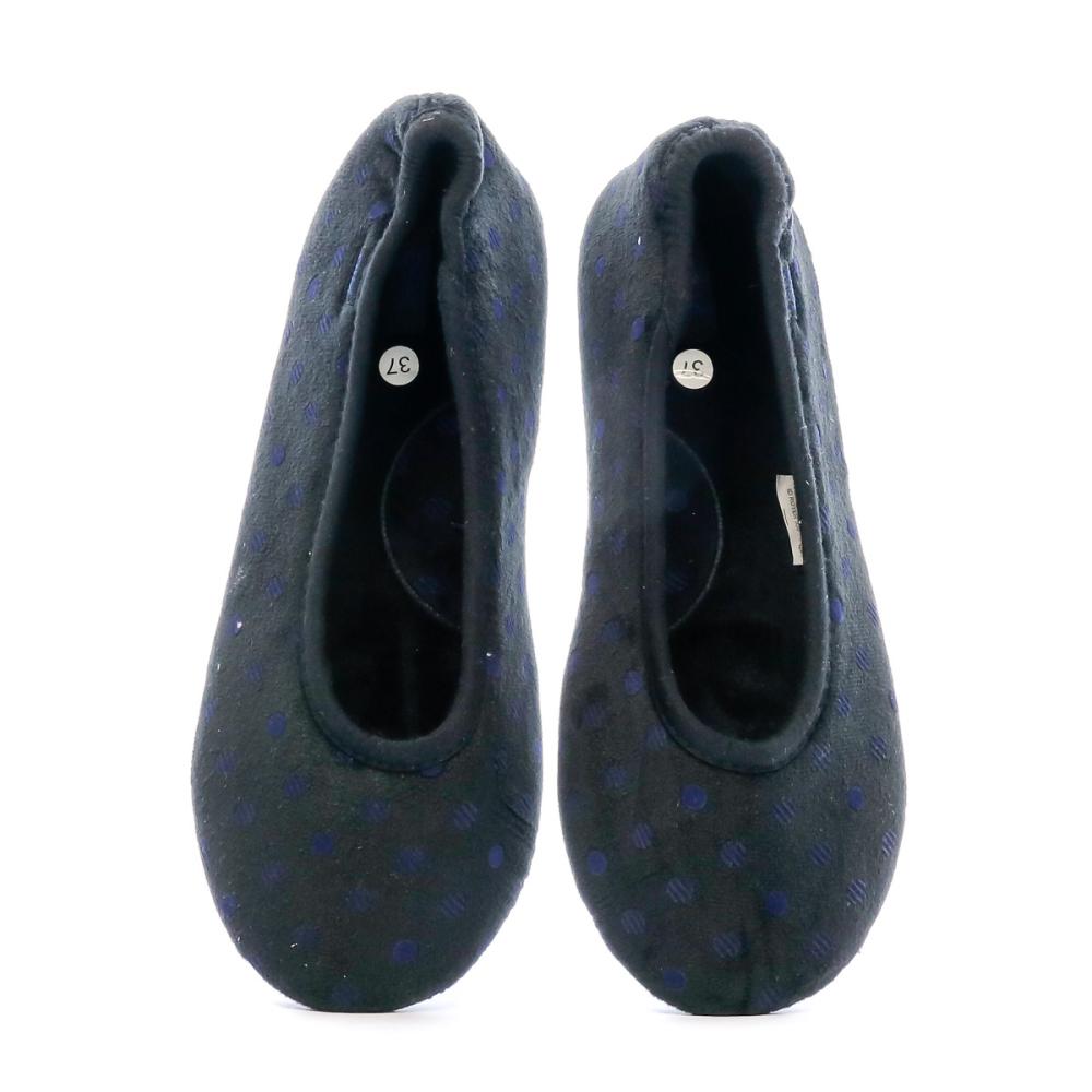 Women's Black Slippers Dim Uziel Photo of the Espace des Marques %store% store - view of %key%