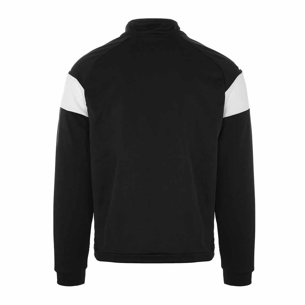 Veste Noire/Blanche Homme Kappa Dacone vue 2