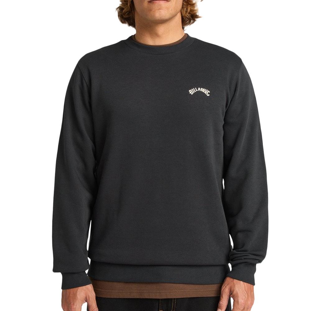 Sudadera negra para hombre Billabong Arch barato