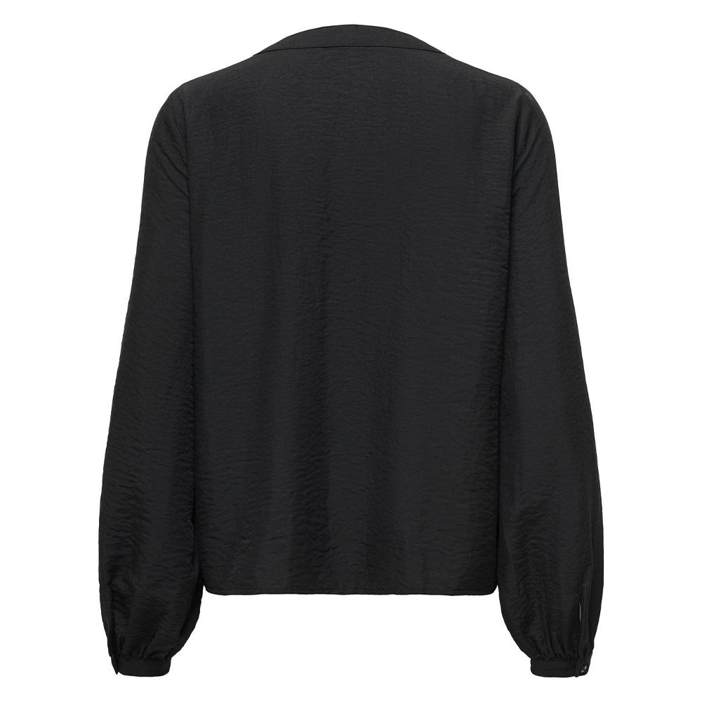 Blouse Noire Femme JDY Train Neck vue 2