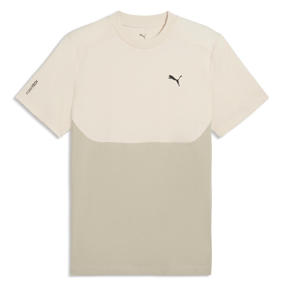 T-Shirt Beige Bicolore Homme Puma Pumatech pas cher