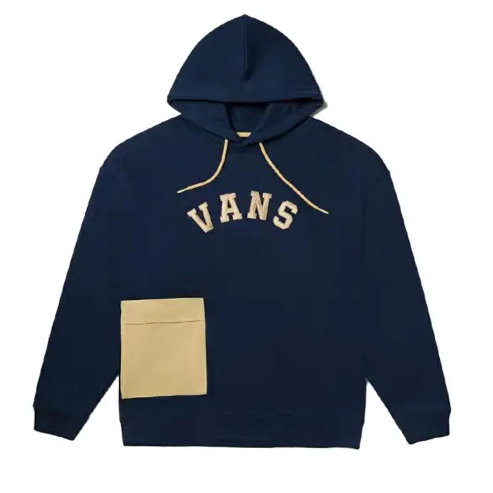 Sudadera con capucha Vans Prep azul marino para hombre ver 2