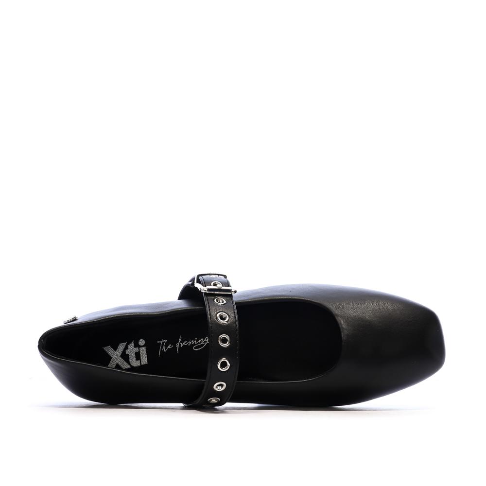 Women’s Black Ballerina Flats Xti 145118 Photo of the Espace des Marques %store% store - view of %key%