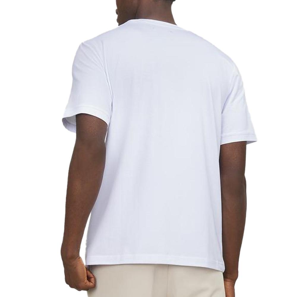 T-Shirt Weiß Herren Jack & Jones Edge Ansicht 2