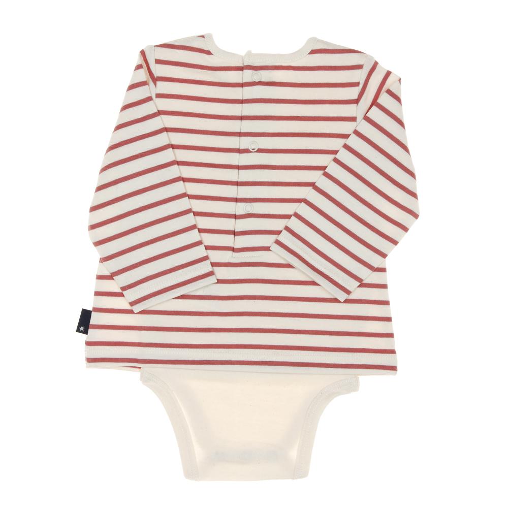 Boys' Red/Beige EOM Vabody t-shirt bodysuit Photo of the Espace des Marques %store% store - view of %key%