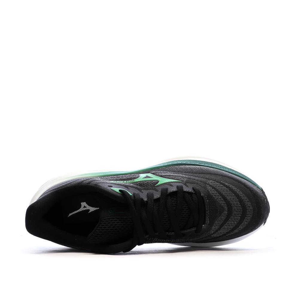 Chaussures de running Noires Homme Mizuno Wave Sky 9 vue 4