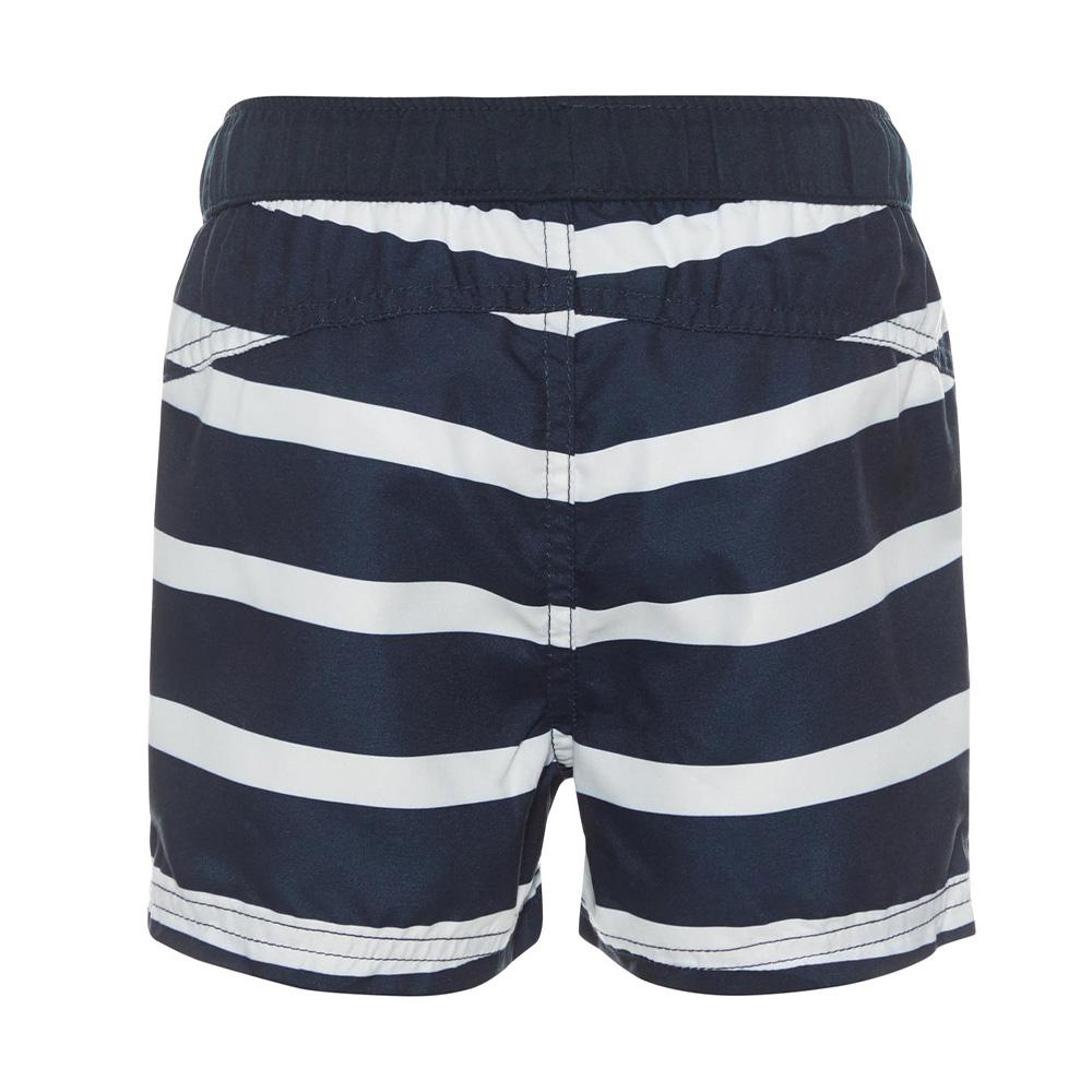 Marine/Weiße Badeshorts Jungen Name it zoxi Ansicht 2