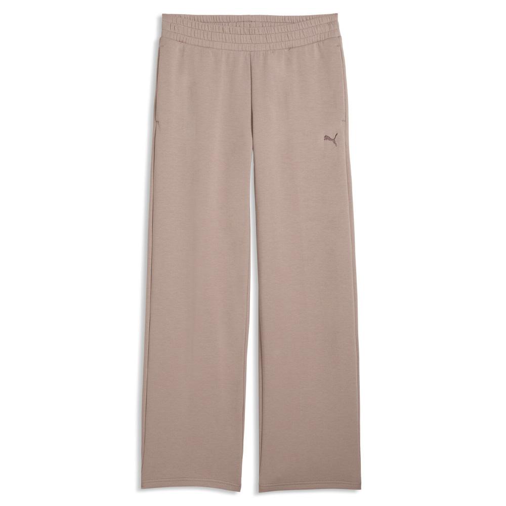 Pantalon fluide Beige Femme Puma Elevated pas cher