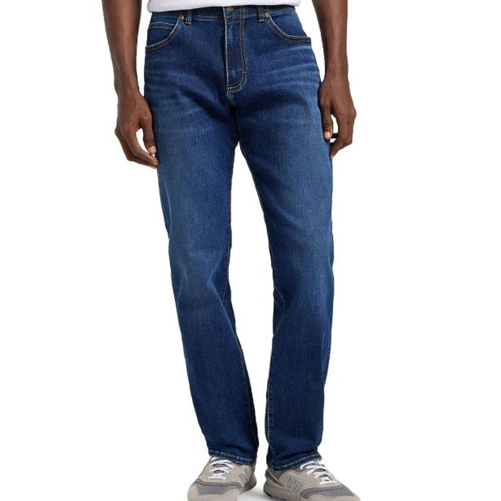 Lee Midmoor Men's Blue Straight Jeans affordable