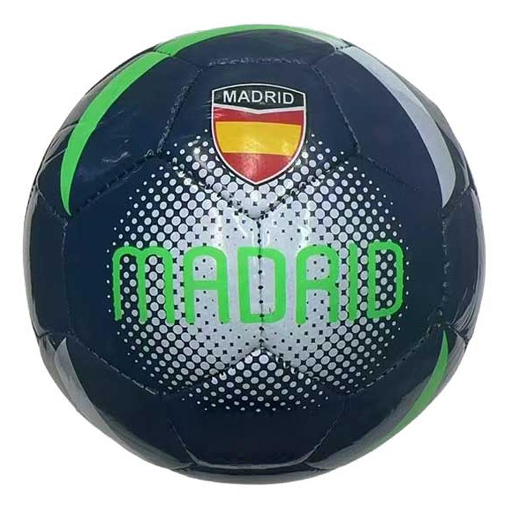 MADRID Ballon Marine/Vert Blanc Sport Zone pas cher