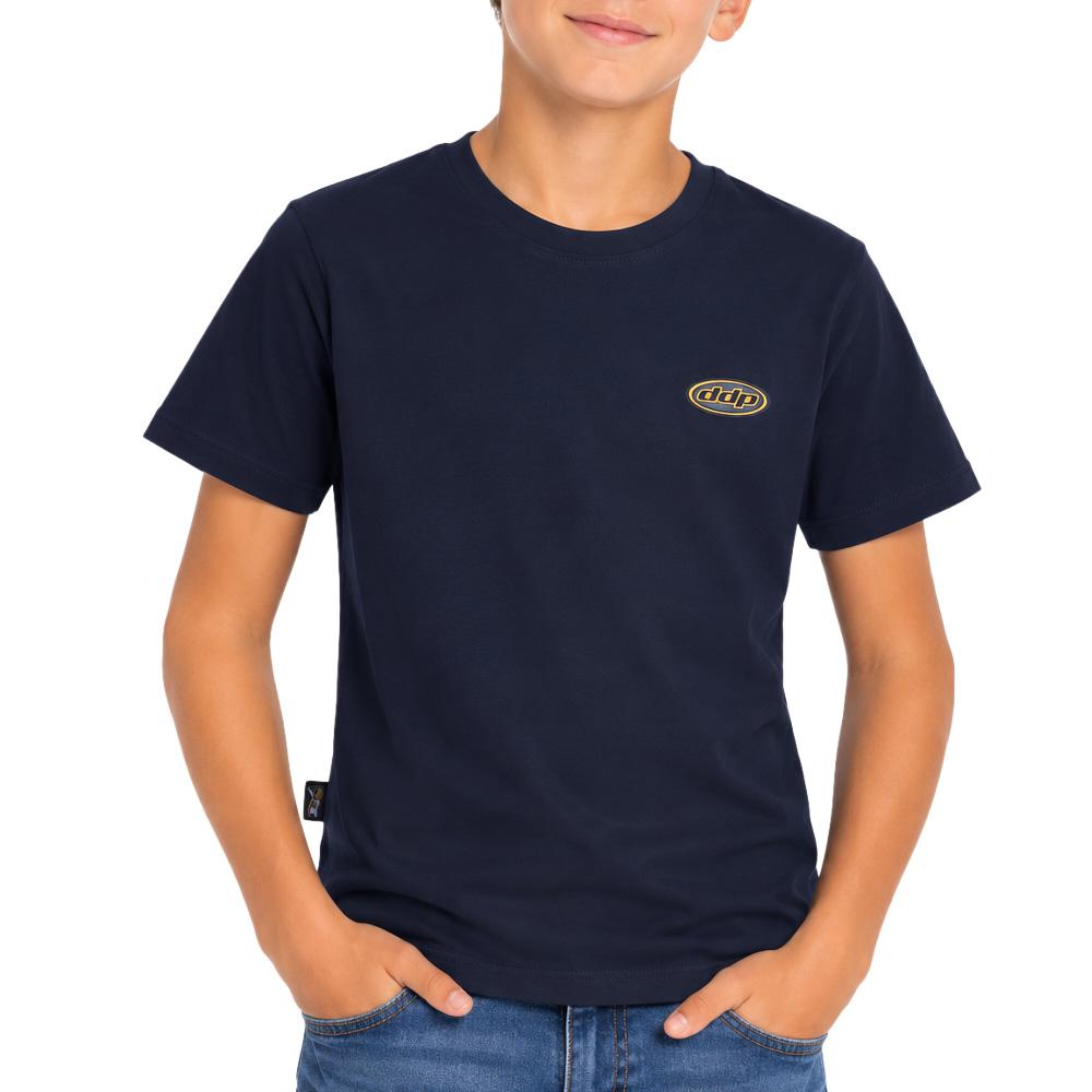 Marineblaues T-Shirt für Jungen – DDP Shirt günstig