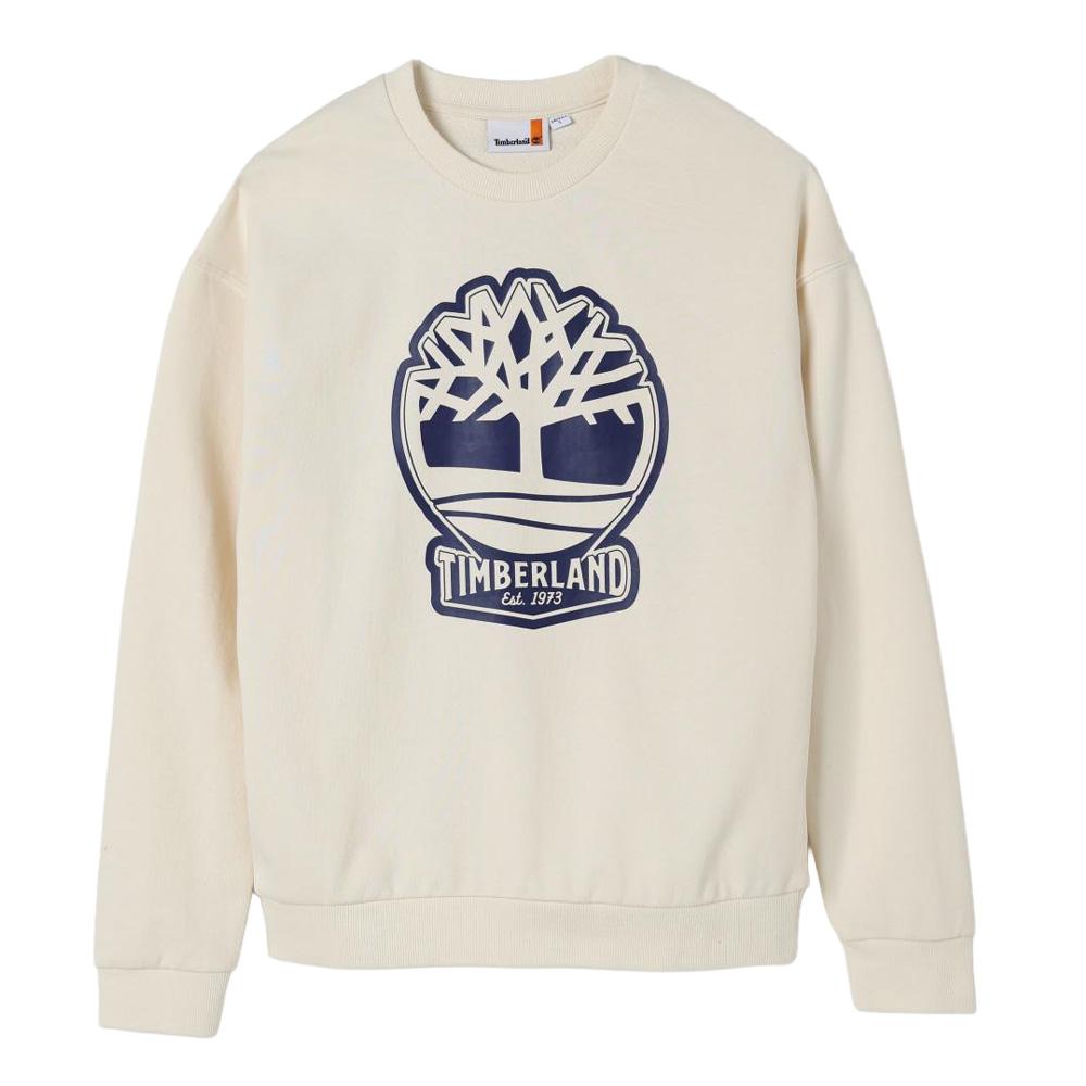 Sudadera blanca/azul marino para niño de Timberland T60444 barato