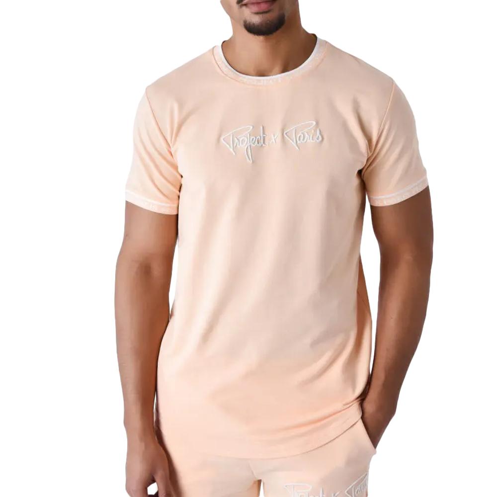 T-Shirt Orange/Weiß für Herren Project X Paris 2511114 günstig