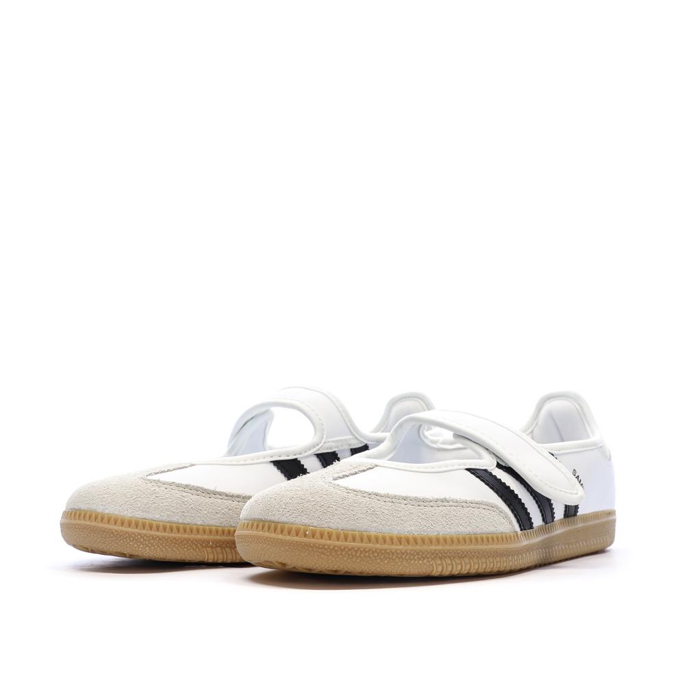 SAMBA JANE White/Black Women’s Trainers by Adidas Photo of the Espace des Marques %store% store - view of %key%