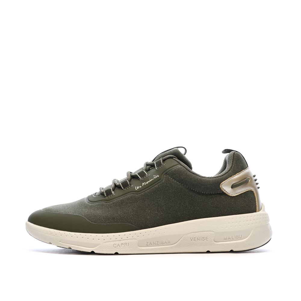 Baskets Kaki Foncé Femme TBS JAZZEVO pas cher