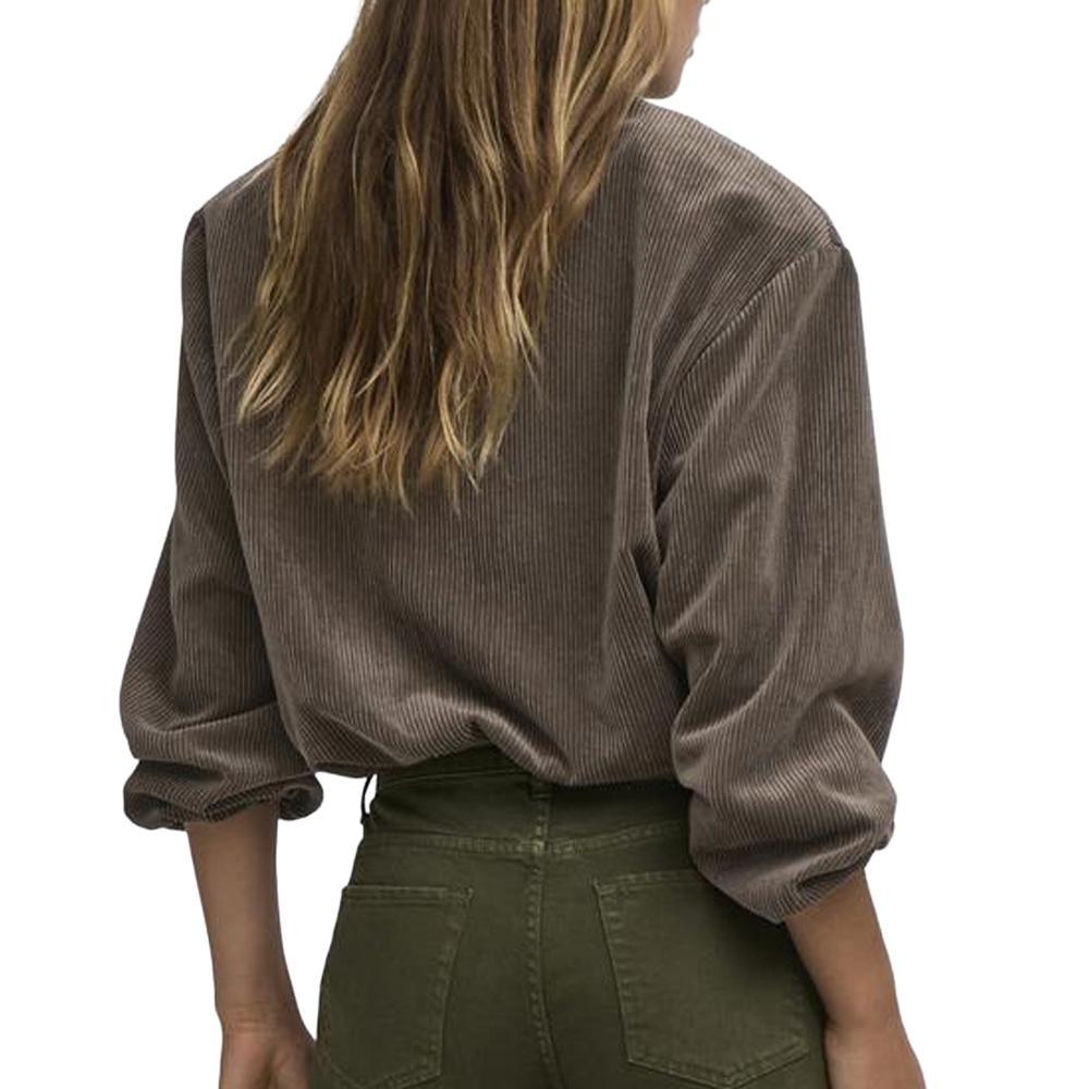 Veste Marron Foncé Femme JDY Alba vue 2