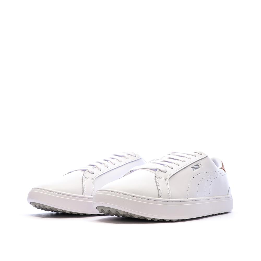 Golf-Sneaker Weiß/Camel Herren Puma Hypnotic Ansicht 6