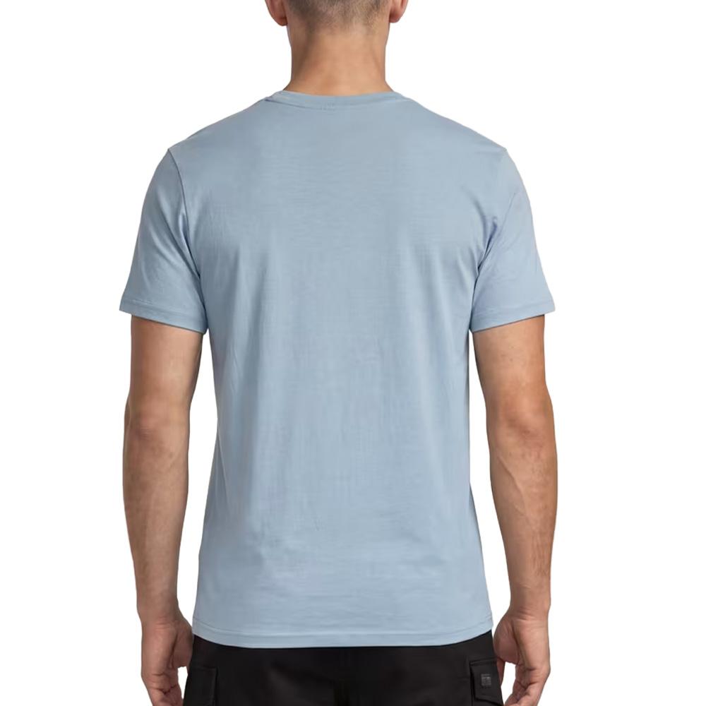 Hellblaues Herren-T-Shirt von G-Star Raw GD25950 Ansicht 2