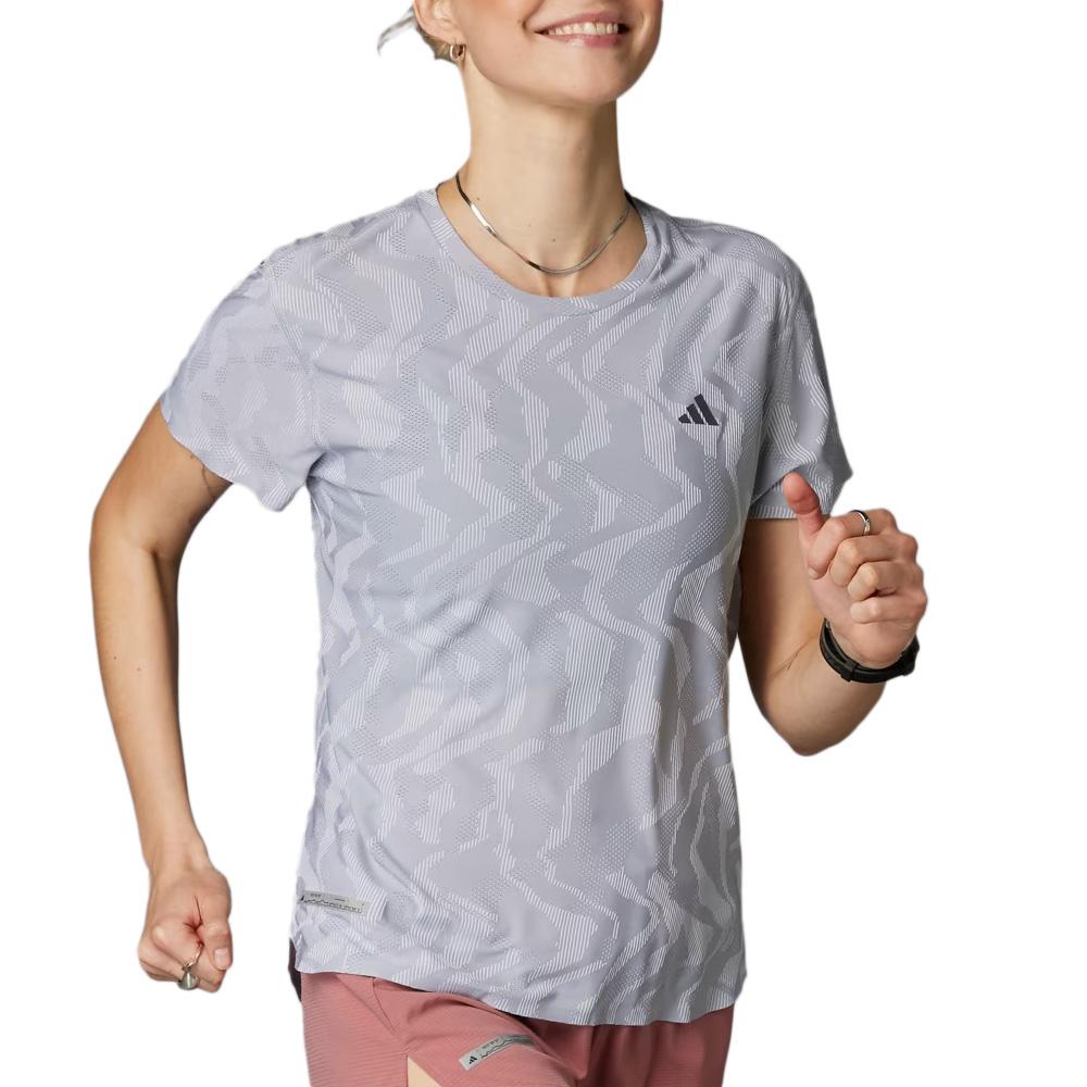 T-Shirt Gris Femme Adidas IY0719 pas cher