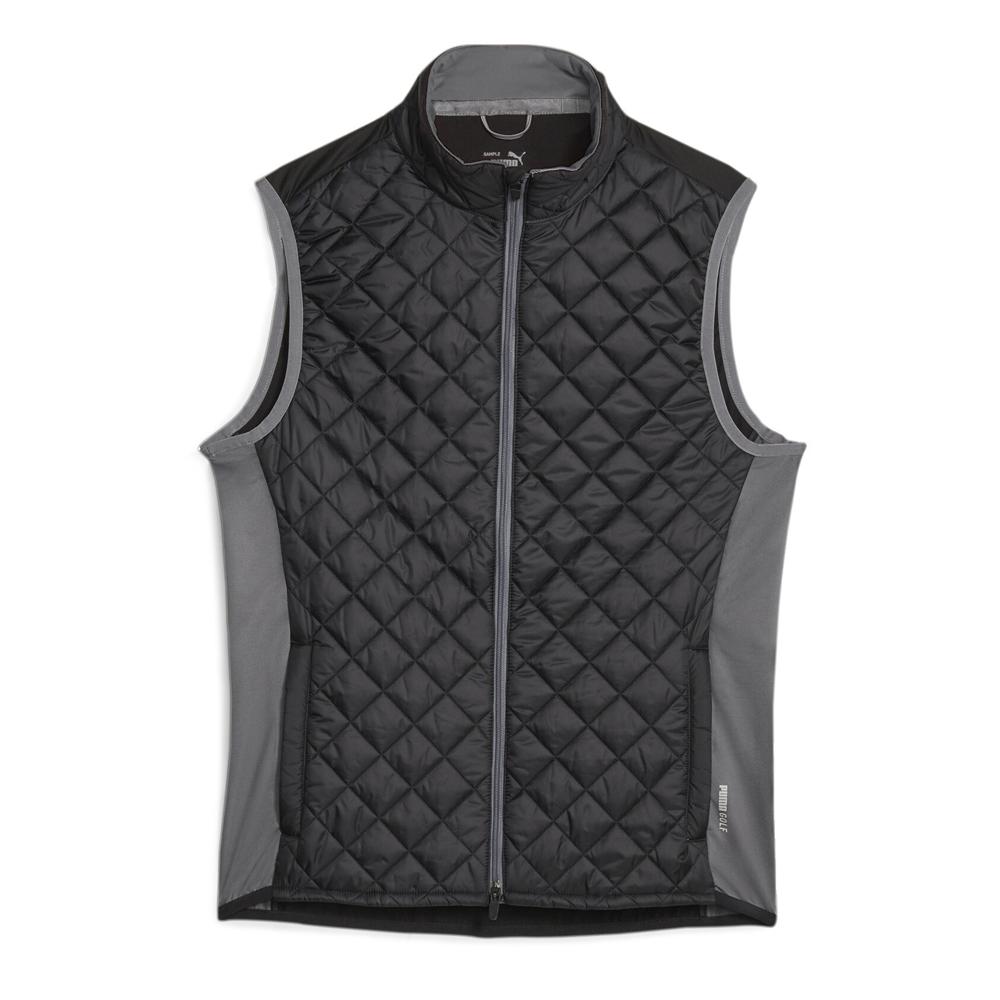 Chaqueta acolchada negra para hombre Puma Quilted barato