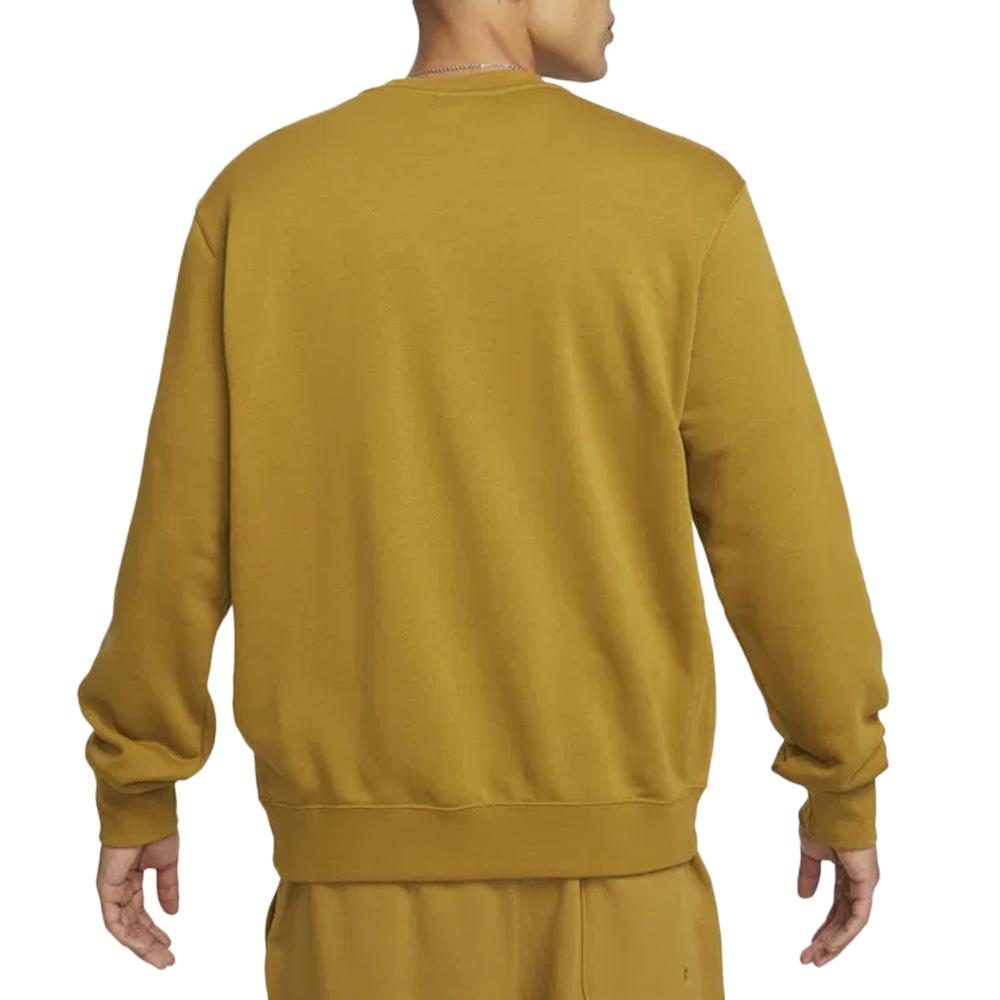 Sweat Jaune Homme Nike BV2666 vue 2