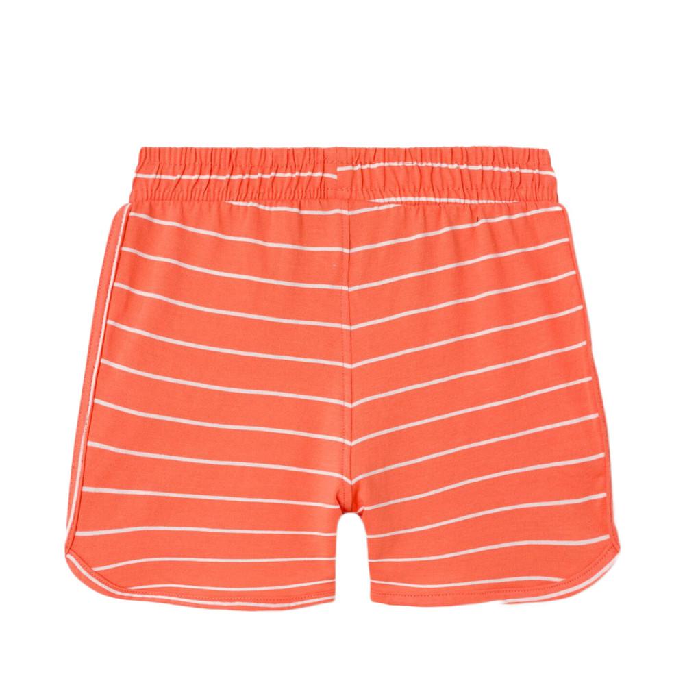 Niñas Name it Vamaja Coral Stripe Shorts ver 2