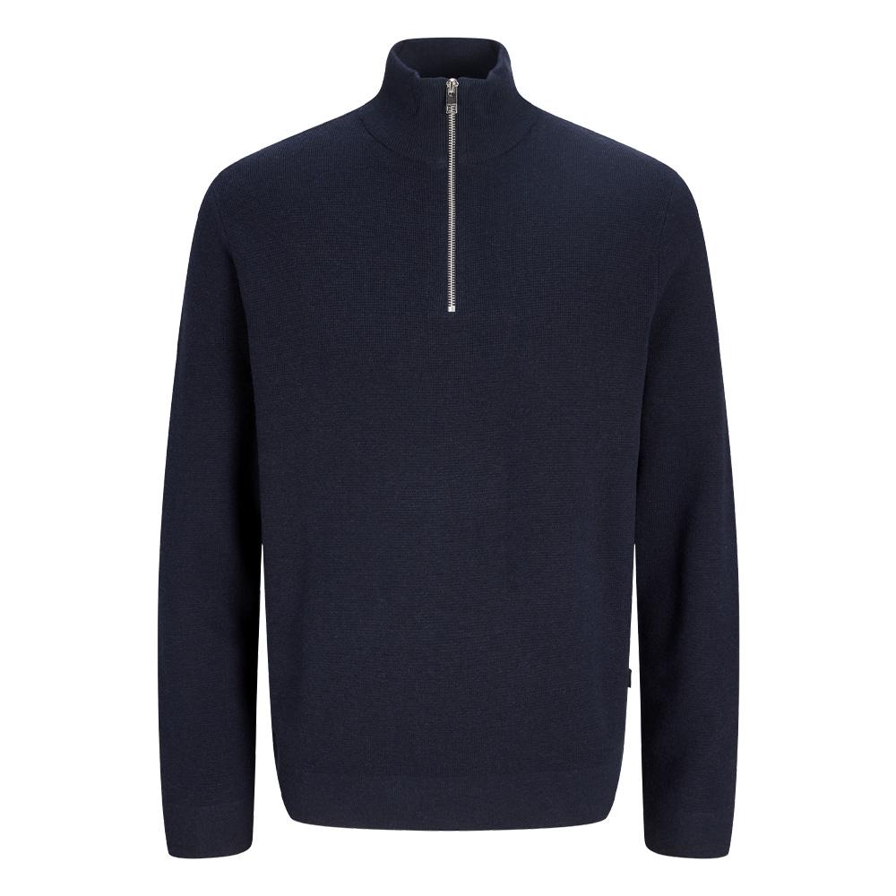 Herrenpullover in Marineblau von Jack & Jones Milano günstig