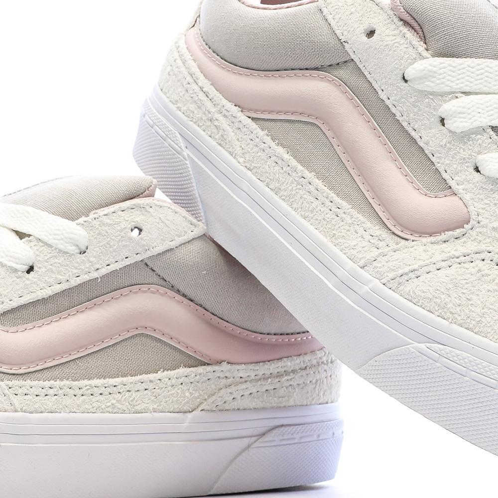 Vans Caldrone Women's White/Light Pink/Grey Trainers Photo of the Espace des Marques %store% store - view of %key%
