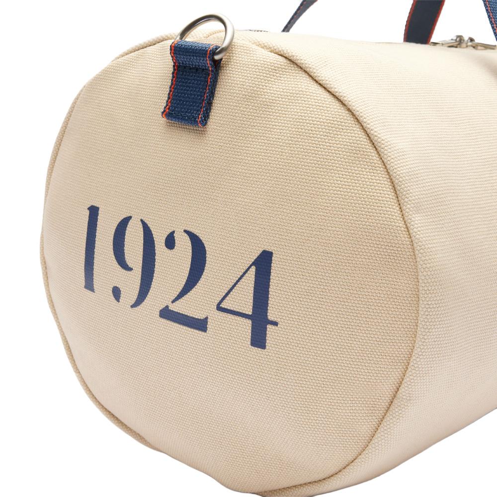 Sac de Voyage Beige/Marine Mixte Lacoste Duffle vue 3