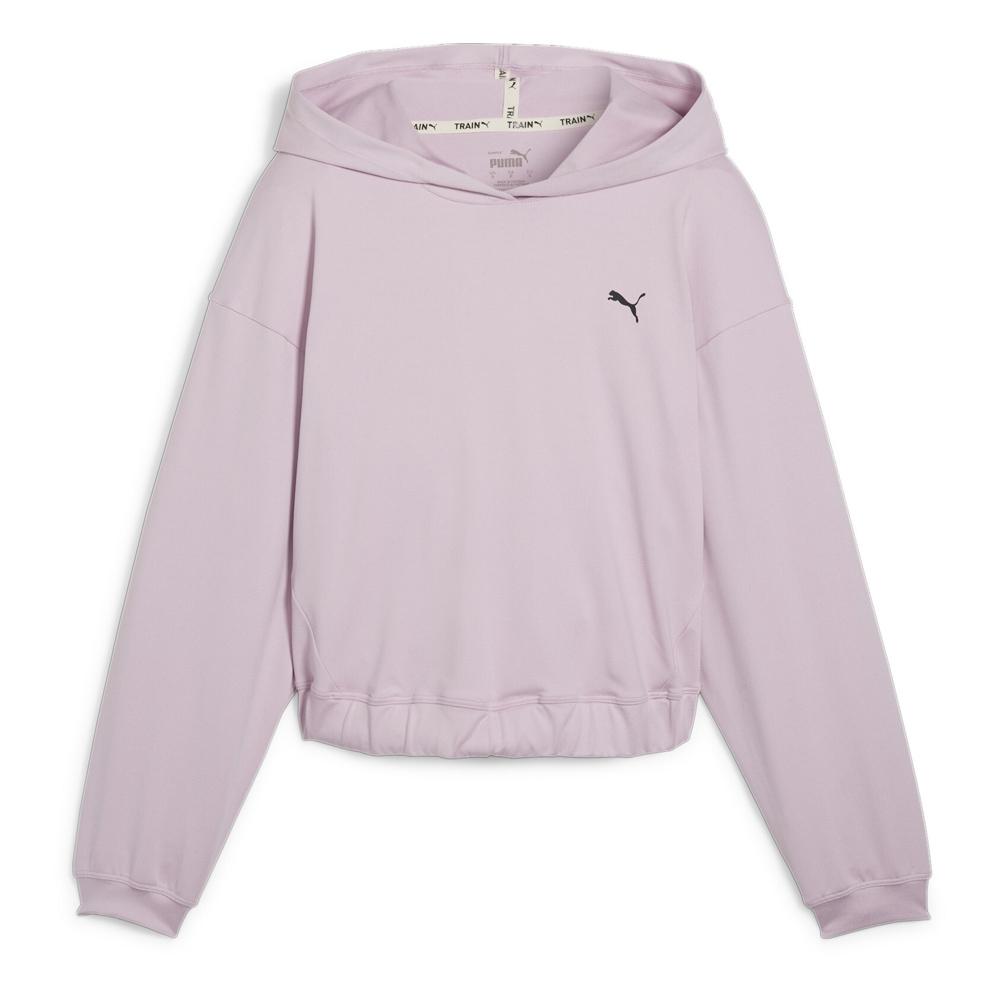Sudadera con capucha Puma Studio Foundations malva de mujer barato