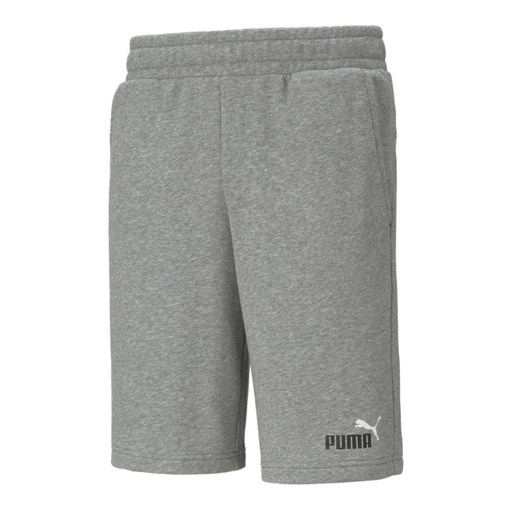 Puma Men's Essential Shorts Grey 586766 affordable