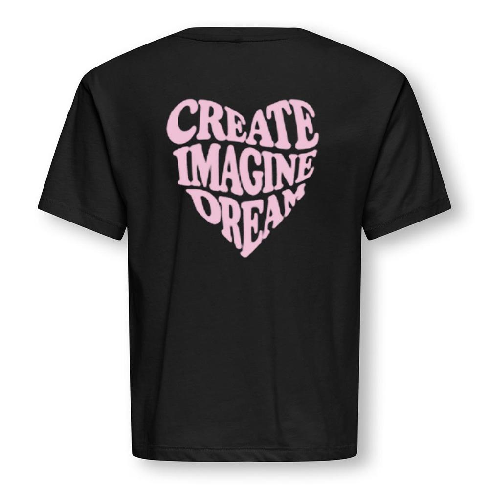 Black Girls’ T-shirt – ONLY Sille Amor Life Photo of the Espace des Marques %store% store - view of %key%