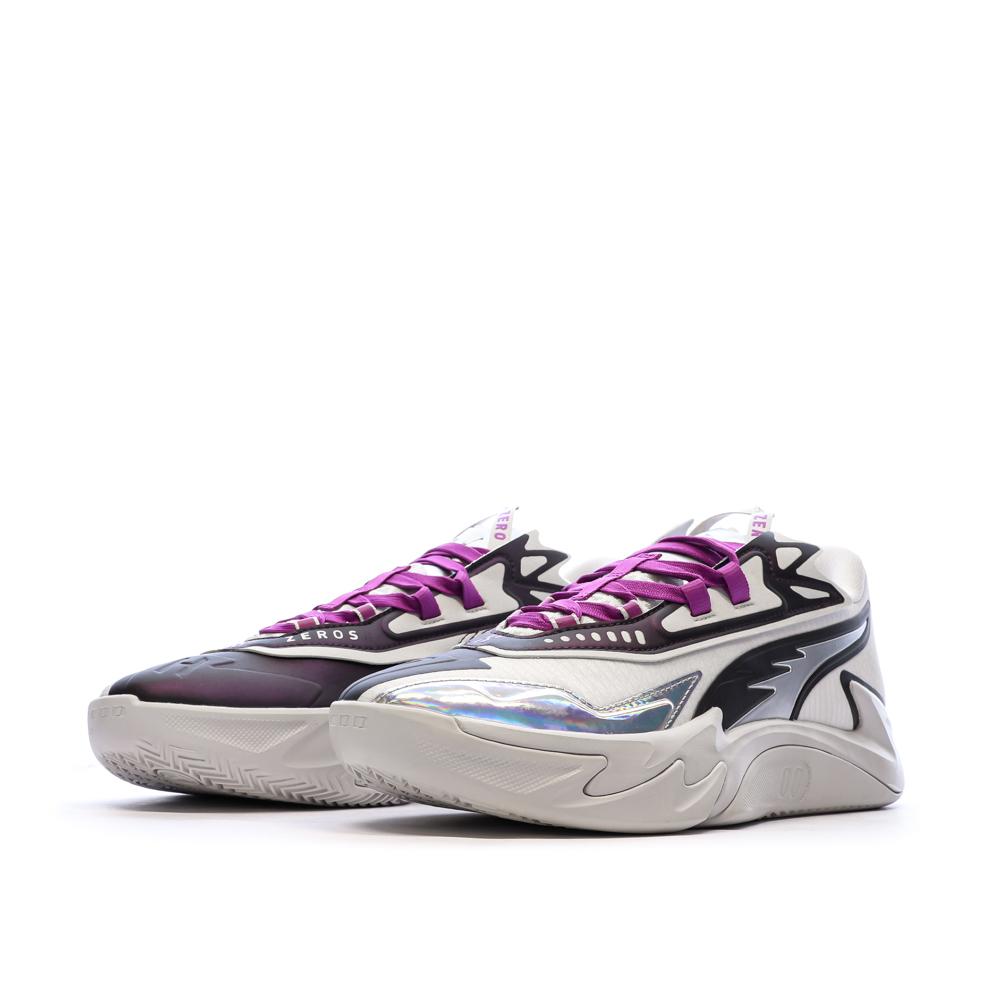 Basketballschuhe Grau Herren Puma Scoot Zeros Ansicht 6
