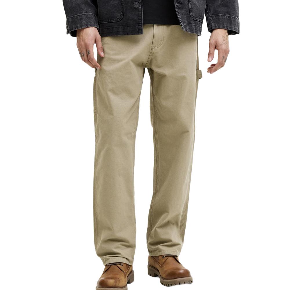 Beige Herrenhose von Jack & Jones, Modell „Heddie Carpenter“ günstig