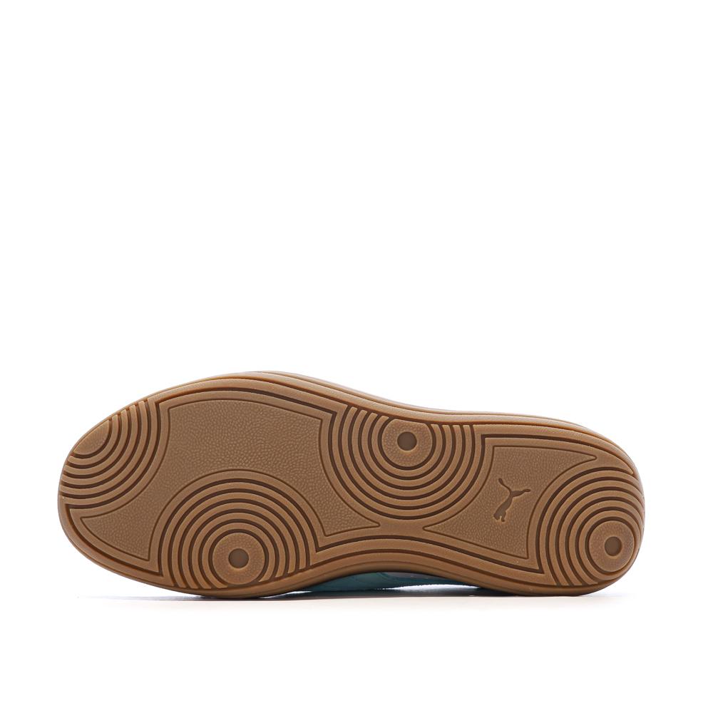 Baskets Blanches/Turquoise Femme Puma Club Klassika vue 5