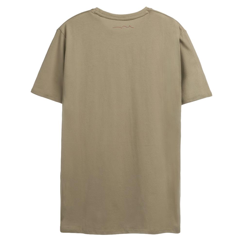 Camiseta beige para hombre Teddy Smith Jim ver 2