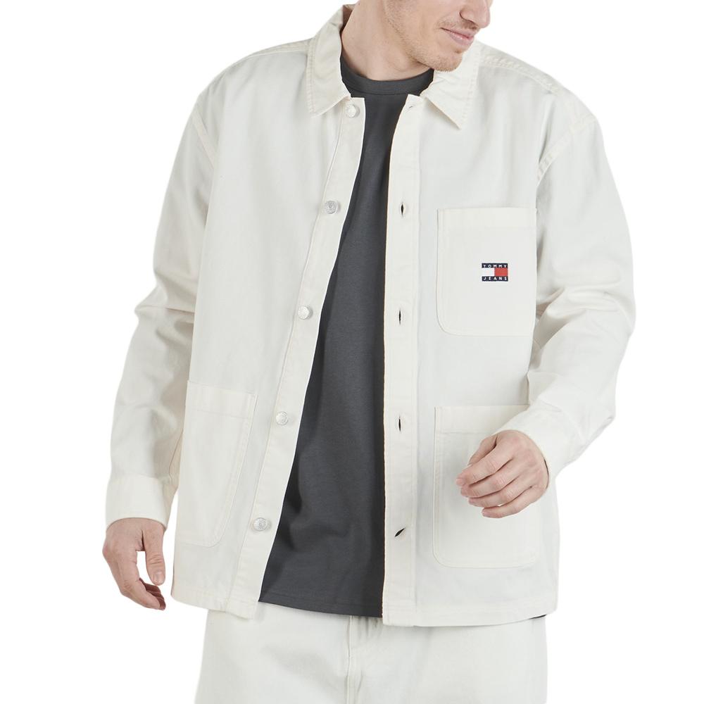 Chemise Blanche Homme Tommy Hilfiger Tjm Essential pas cher