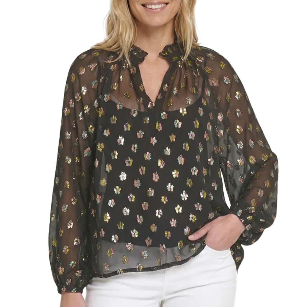 Blouse Noir Femme An'ge Louise pas cher