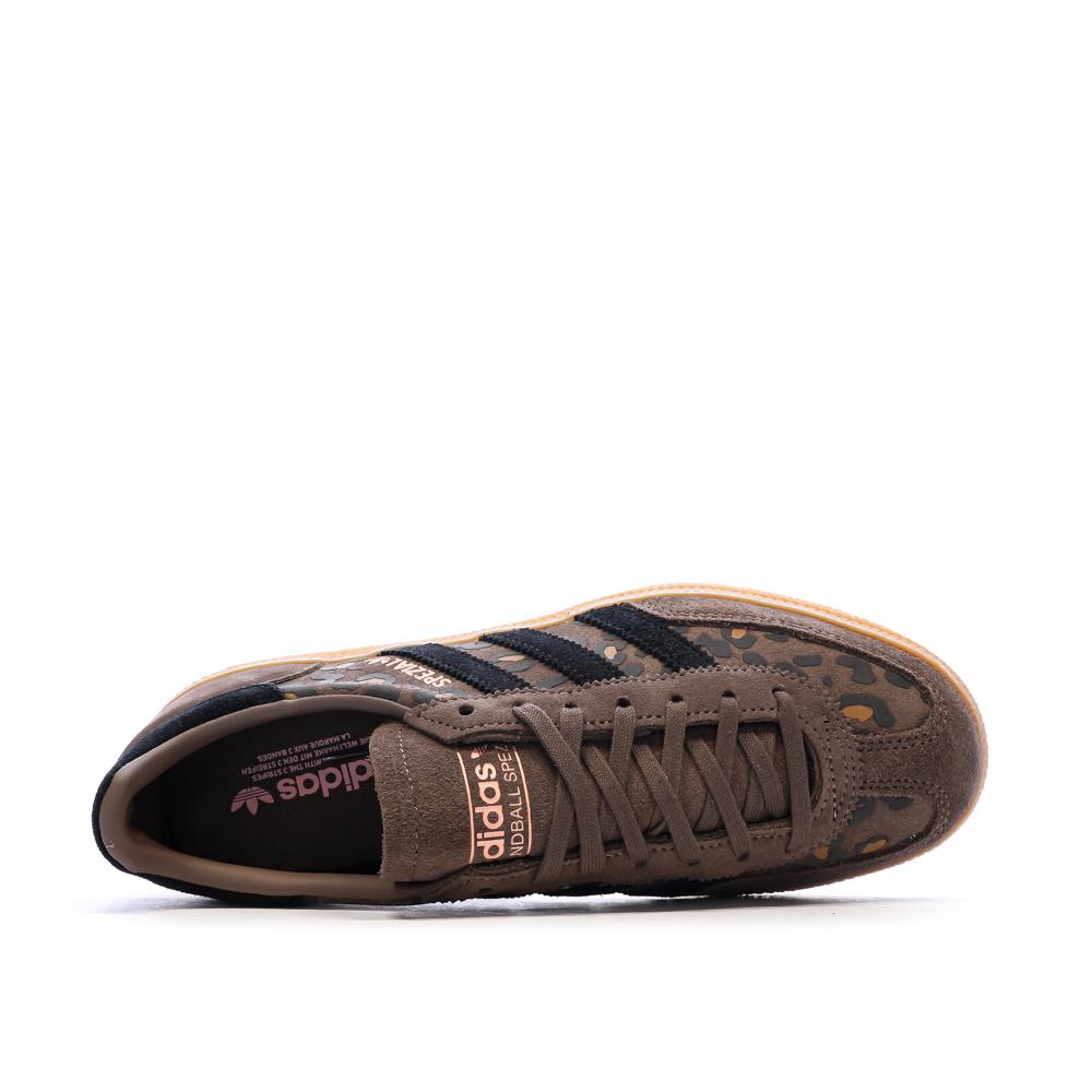 Braune Damen-Sneaker Adidas Spezial Leopard Ansicht 4