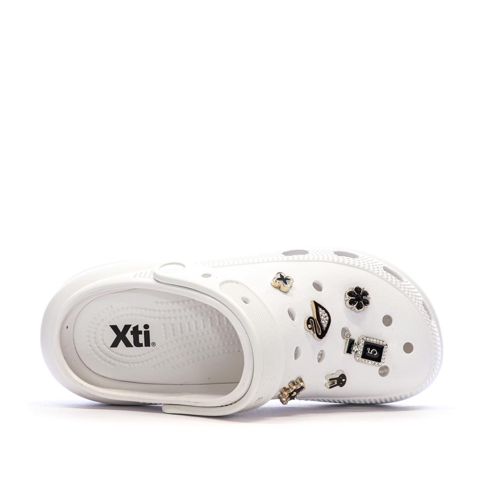 Sabots à Plateforme Blanc Femme XTI 143888 vue 4