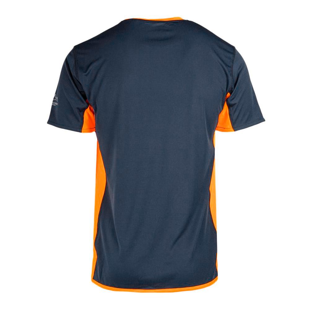 Camiseta de hombre azul marino/naranja Best Mountain Rando ver 2