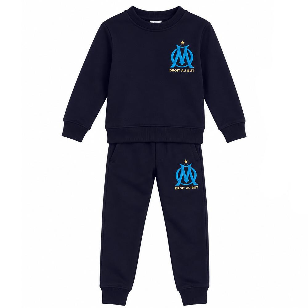 Olympique de Marseille Boy's Navy Track Suit G23025 affordable