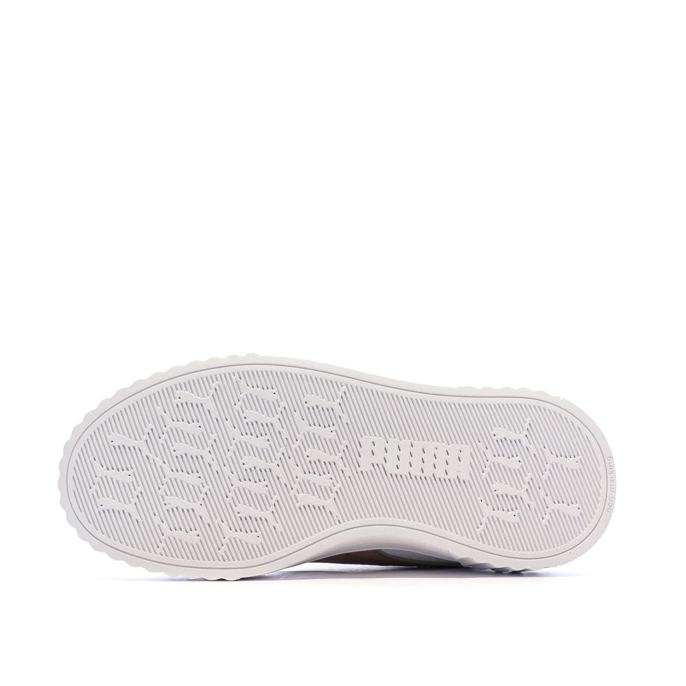 Weiße Puma Carina 3.0 Sneaker für Mädchen Ansicht 5
