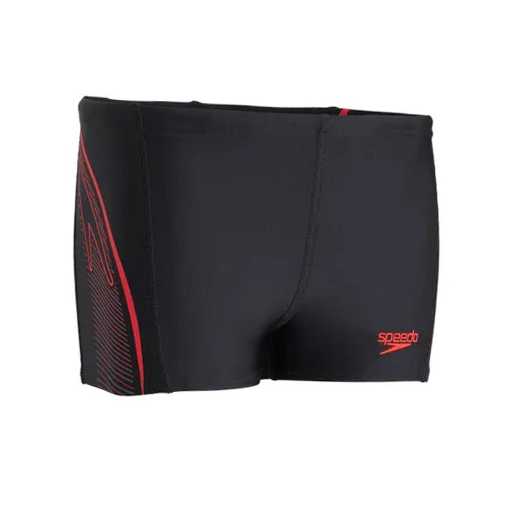 Bañador Speedo Plmt Negro/Rojo Niño barato