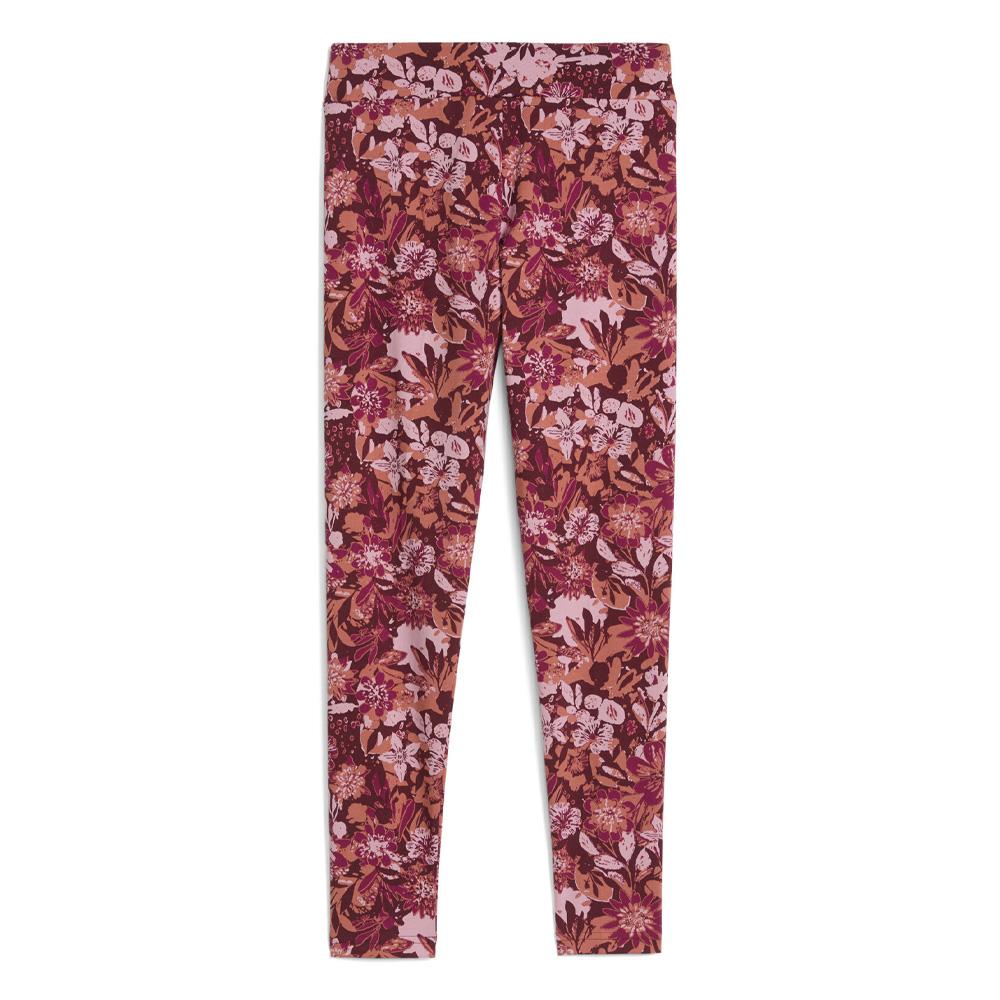 Malla floral Puma Ess Nature 2.0 Aop, niña Rojo ver 2