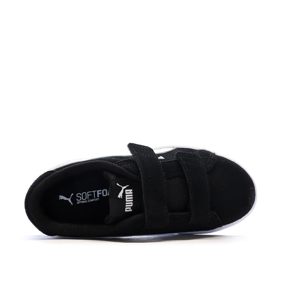 Schwarze Puma Smash 3.0 Sd Sneaker Ansicht 4