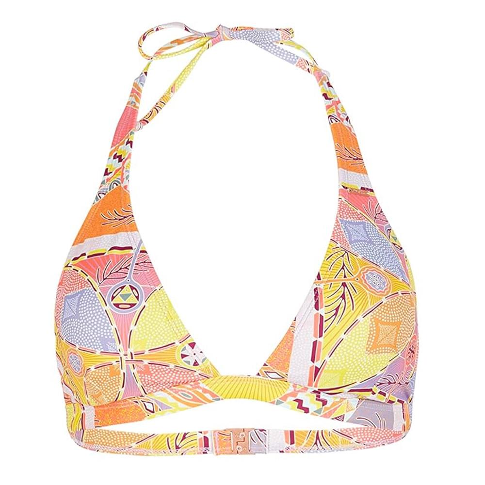 Gelb/orangefarbenes Bikini-Oberteil für Damen von O'Neill Marga günstig