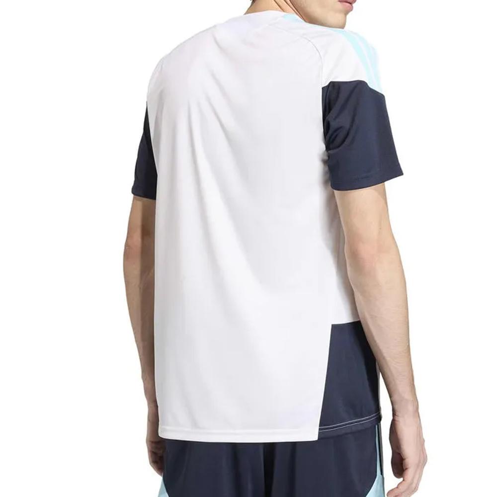 Camiseta de entrenamiento blanca para hombre de Argentina de Adidas 2026 ver 2